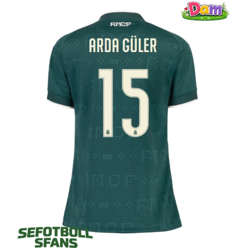 Real Madrid Arda Guler #15 Bortatröja Kvinnor 2026-27 Kortärmad